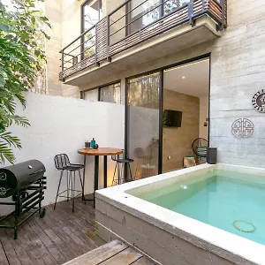 Appartement With Private Plunge Pool At Madara Earth 1, Tulum